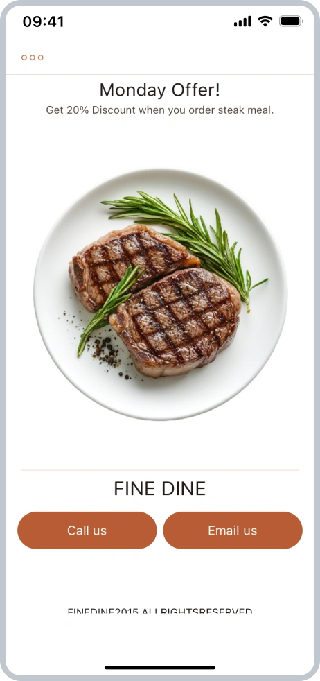 Fine Dine 09 iOS 23